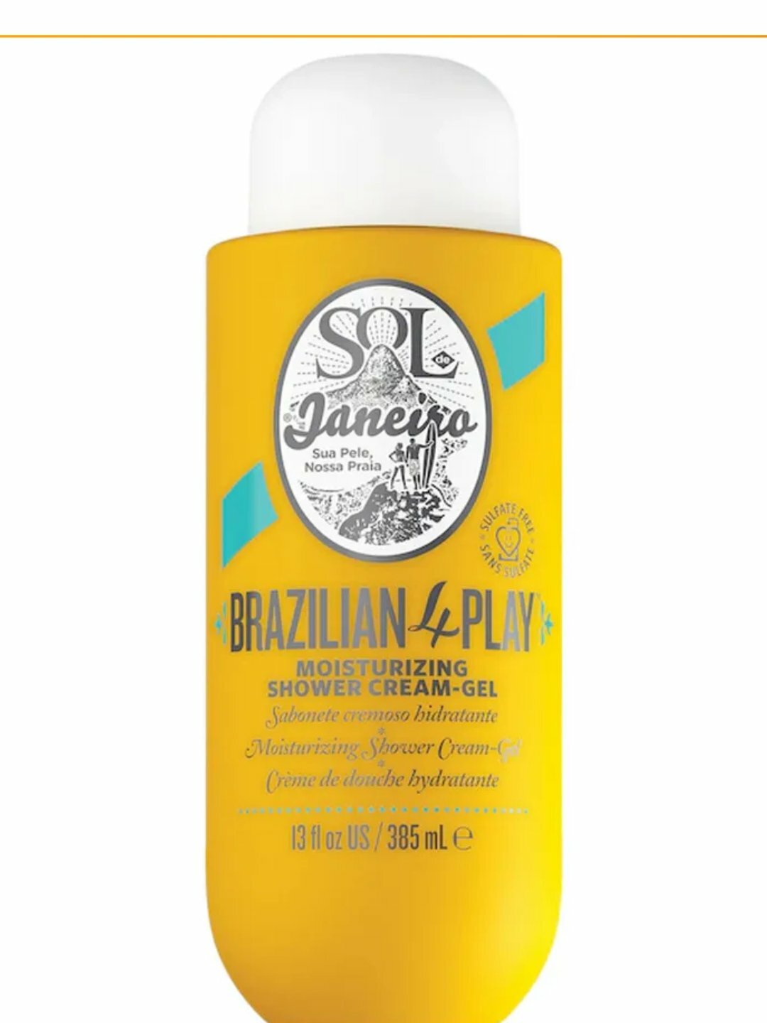 Крем-гель Sol de Janeiro Brazilian 4 Play, для тела, для всех типов кожи, 385мл — фото 1