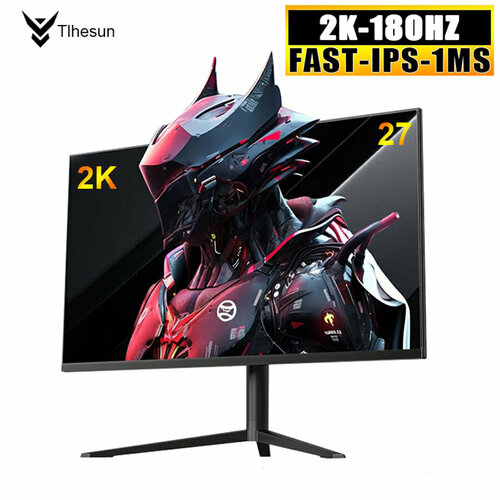 Монитор 27 дюйма 2K 180 Гц , FAST IPS -Разрешение 2560*1440 Компьютерный игровой экран HDMI/DP 1Ms-GTG HDR -AMD