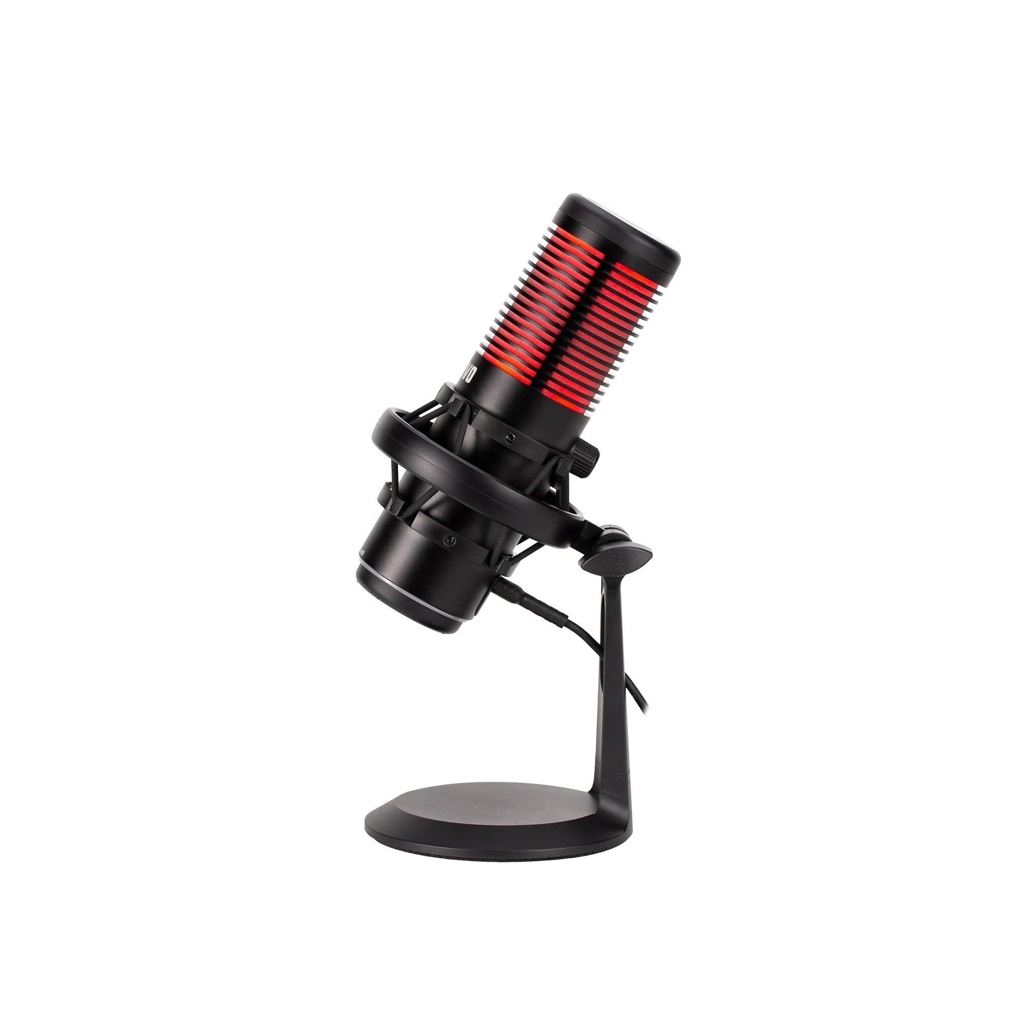 Микрофон Marvo MIC-07, проводной, электретный, для компьютера, RGB-подсветка — фото 1