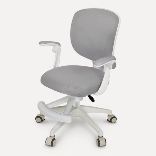 Изображение товара Детское кресло компьютерное для школьника ErgoKids Soft Air Grey (арт. Y-240 G) с регулируемыми подлокотниками