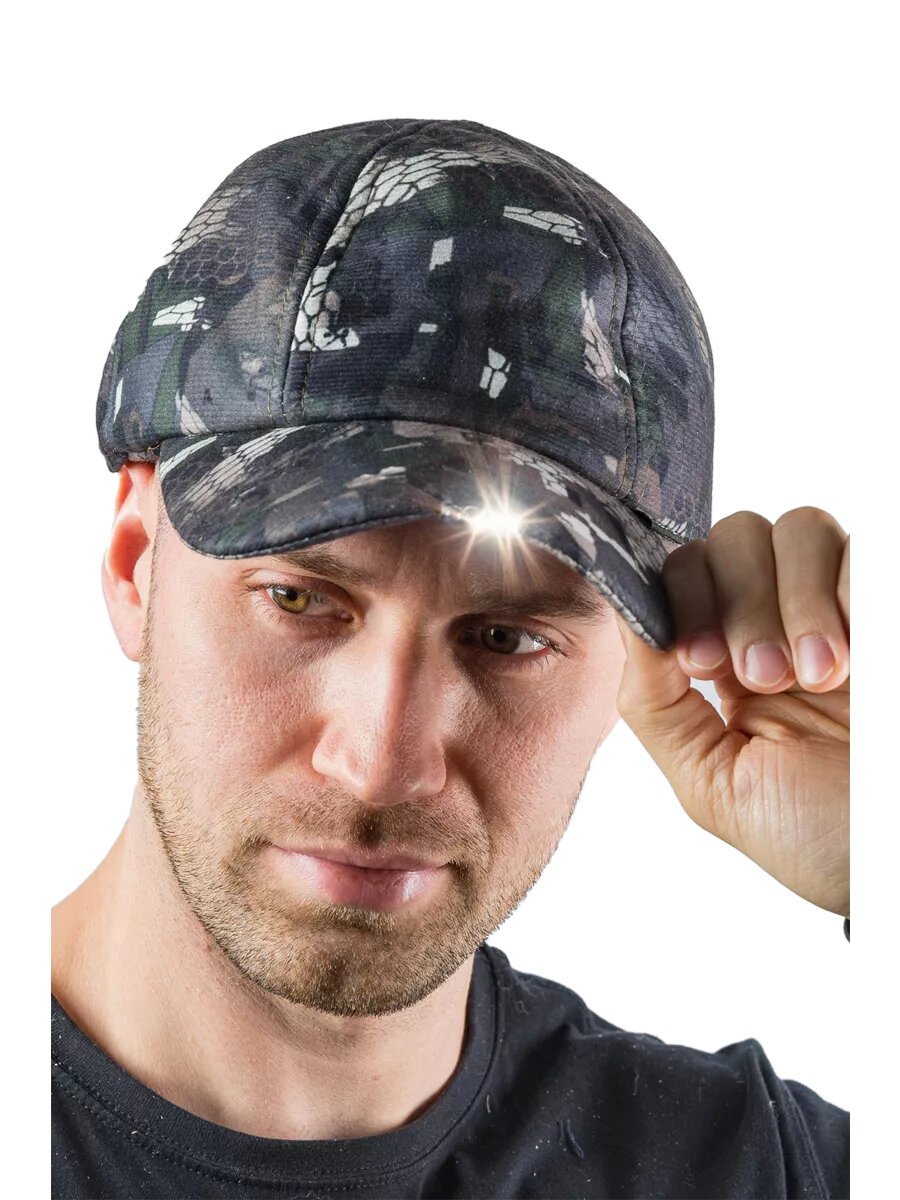 Бейсболка Holster для мужчин размер 57-58 зеленый бежевый черный оранжевый серый