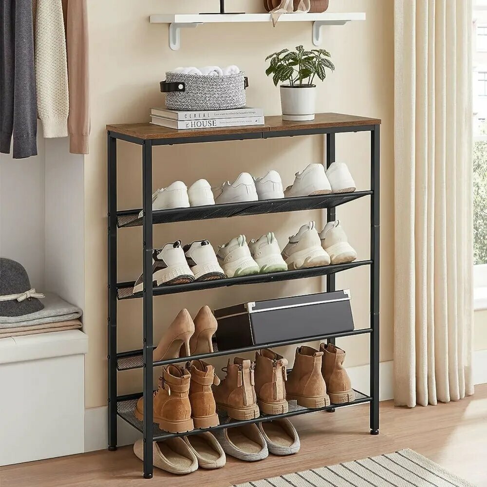 Обувница Сталь ДСП 74х30х95 см