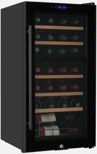 Изображение товара Винный шкаф Zugel ZCWF281DB черный