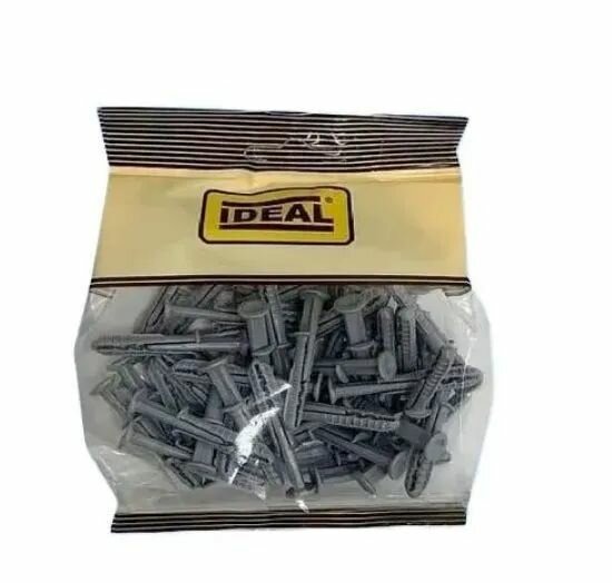 Дюбель-гвоздь пластиковый IDEAL (Идеал) 6 мм х 30 мм 50 шт.