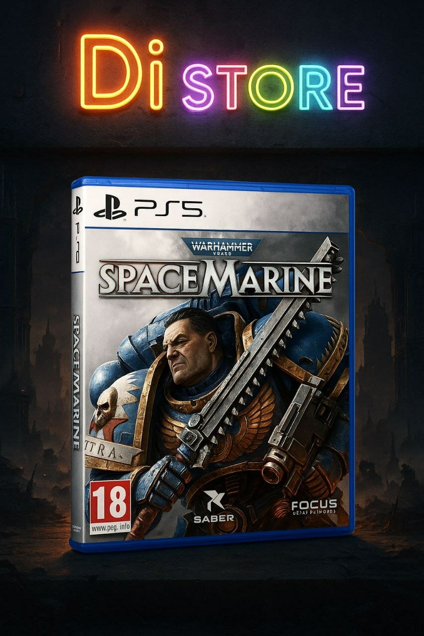 Warhammer 40 000: Space Marine II (2) диск с игрой для Playstation 5 с русской озвучкой
