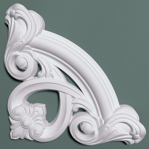 Изображение товара Декоративный угол к молдингу bello deco М12У4, влагостойкий, белый