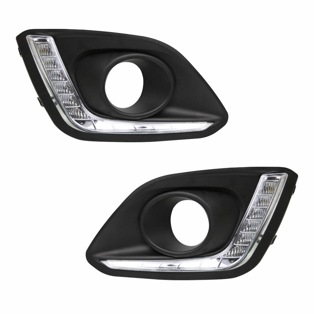 Противотуманные Фары Suzuki Swift Белого Цвета с Drl арт. 1600300506219-7