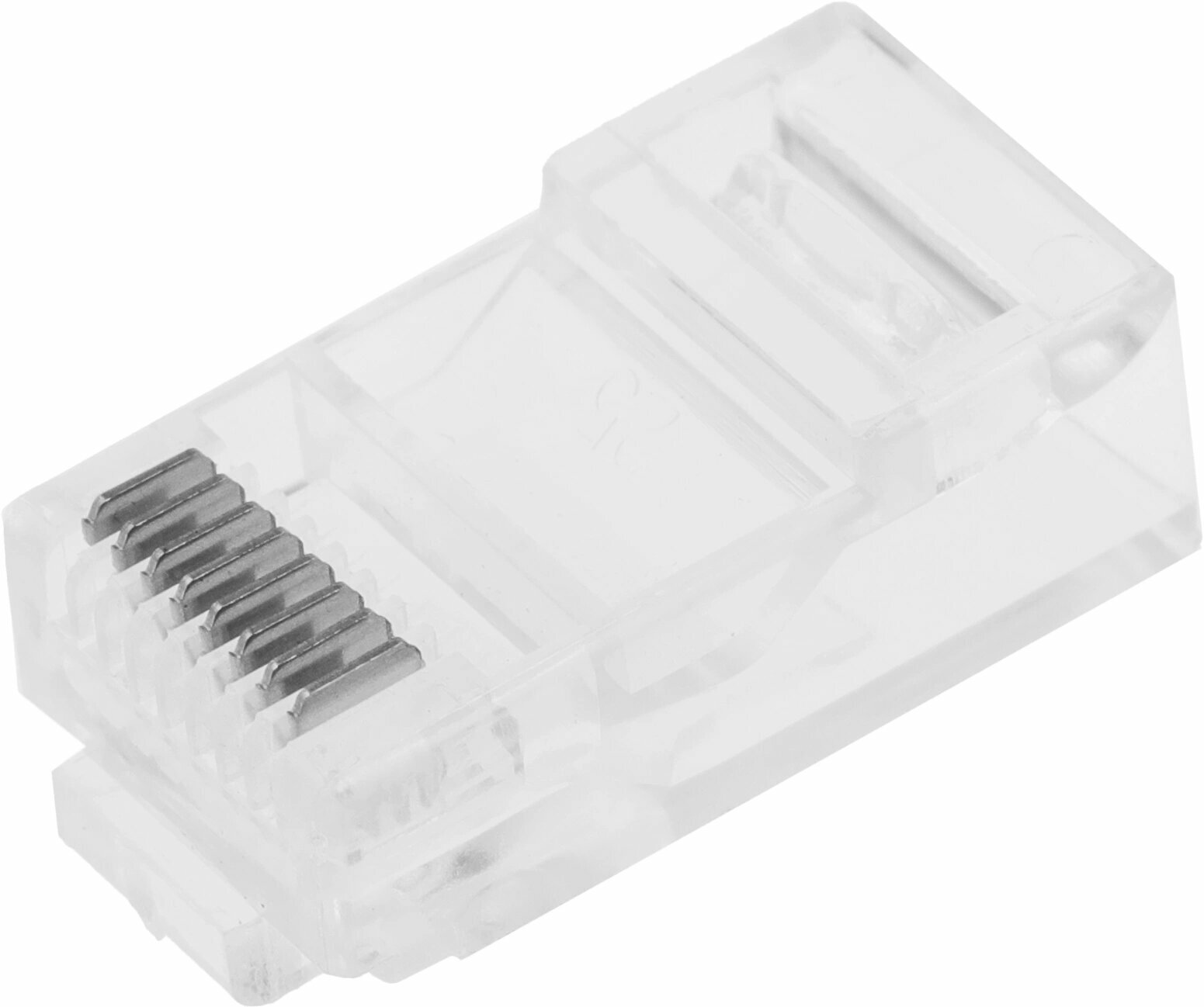 Коннектор Premier (6-008) кат.5e RJ45 прозрачный 2 штуки