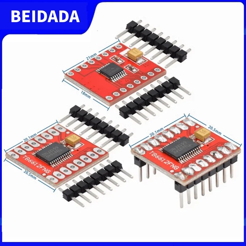 DRV8833 Драйвер двойного двигателя TB6612FNG для Arduino, TB6612FNG Module — фото 1