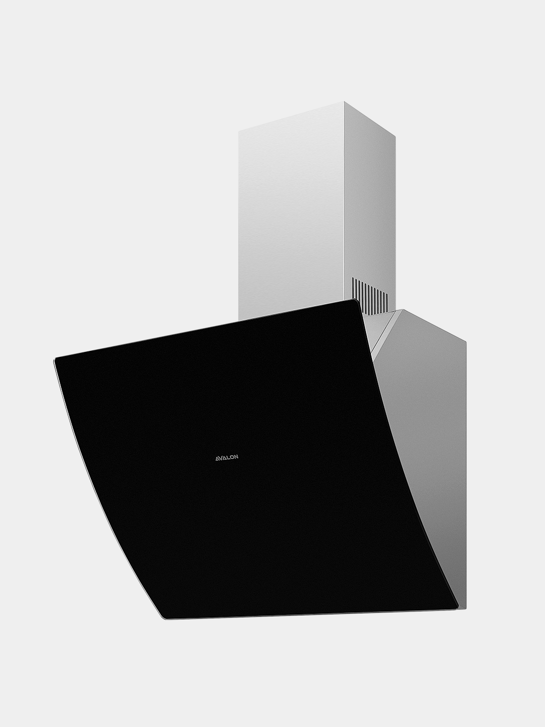 Кухонная вытяжка AVALON AVL-RH602N, наклонная, черная, 700 м³/ч, LED освещение — фото 1
