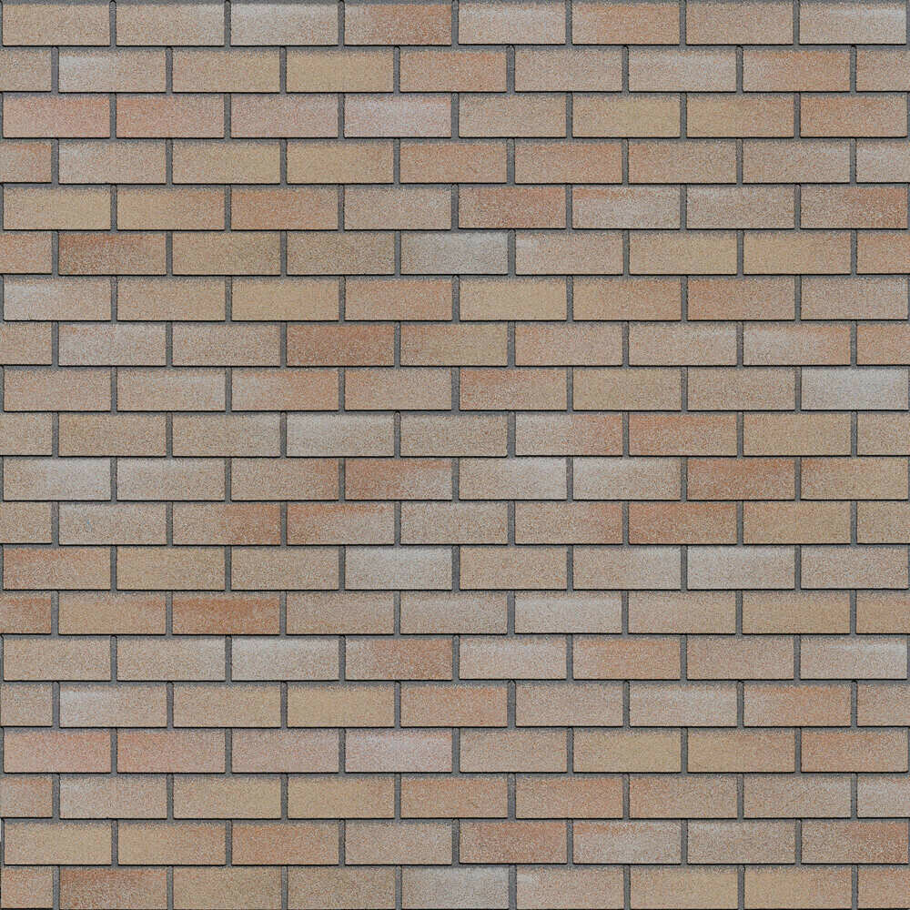 Панель фасадная гибкая Технониколь Hauberk Оптима 1000х250 мм кирпич каталонский 2 кв. м