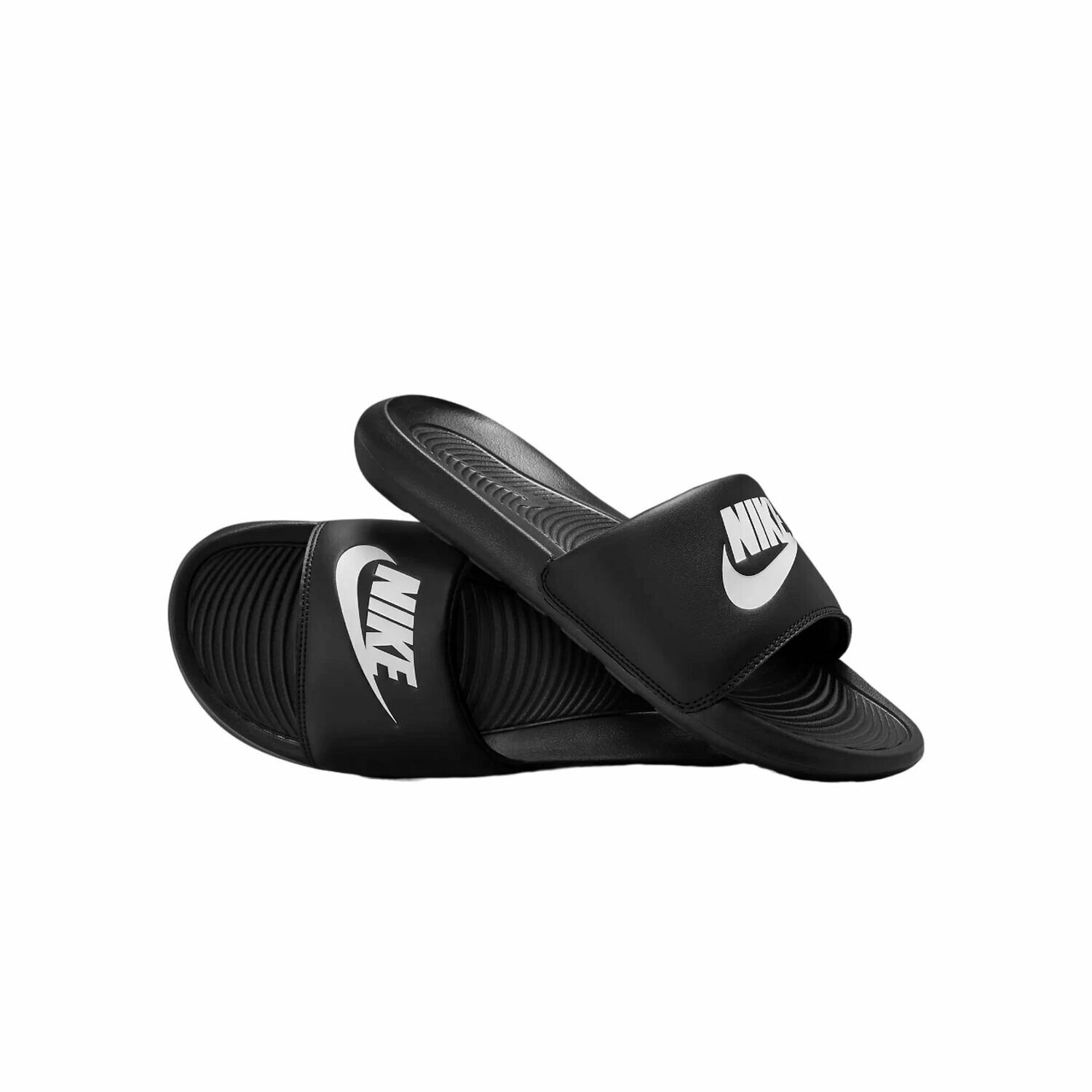 Шлёпанцы NIKE, размер 44 EU, черный — фото 1