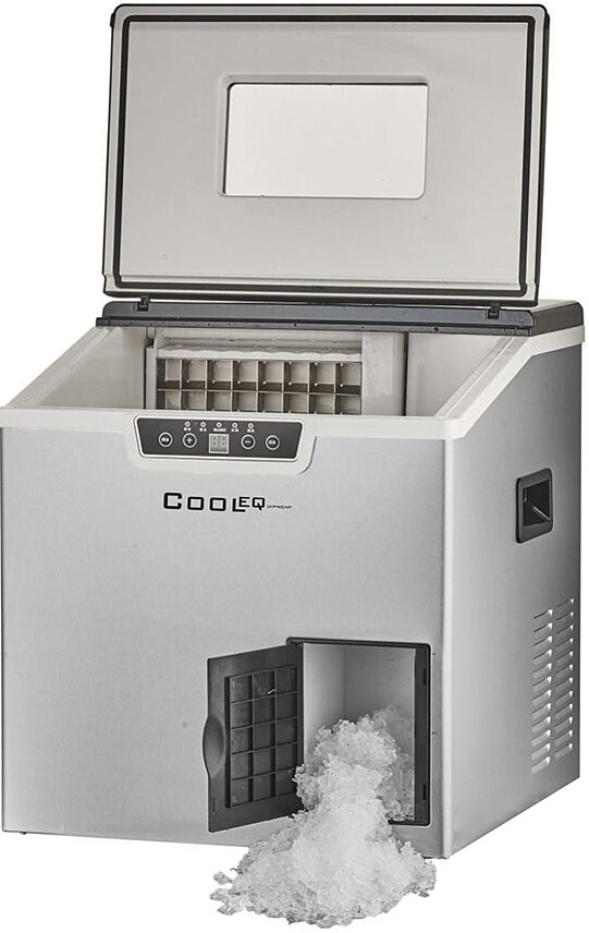 Льдогенератор Cooleq ZBC-22C кубики с измельчителем