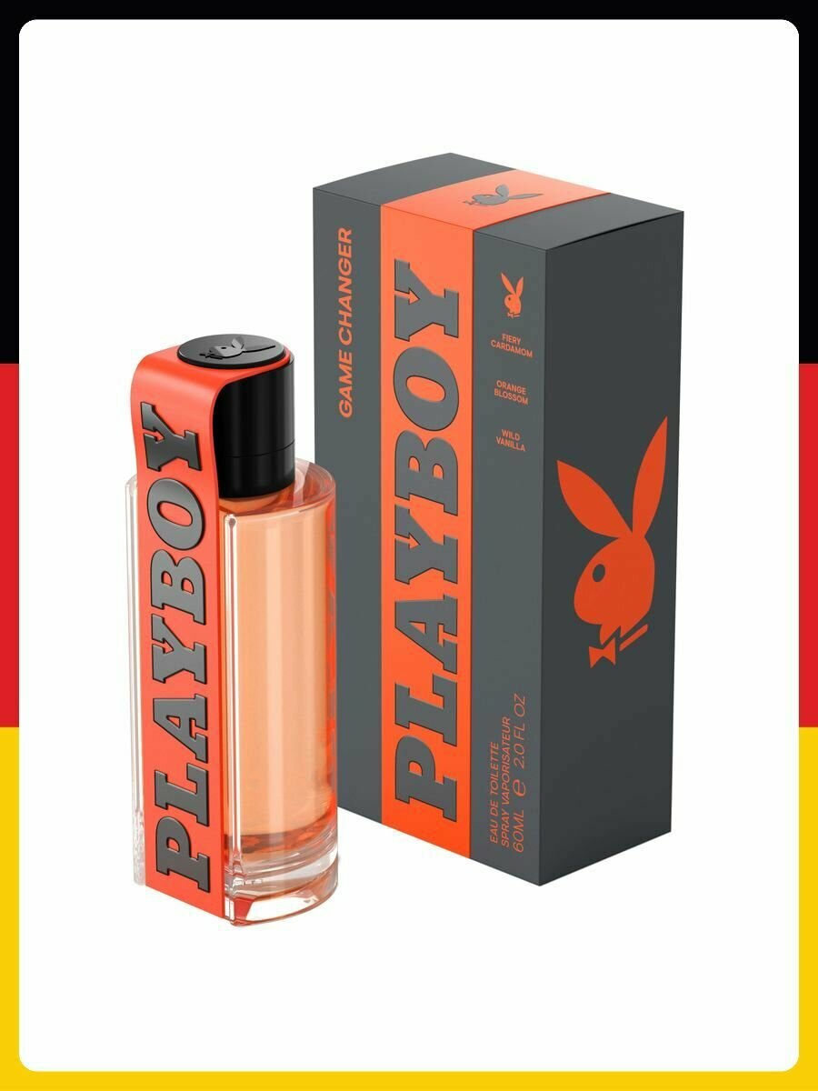 Туалетная вода PLAYBOY GAME CHANGER Eau de Toilette, 60 ml