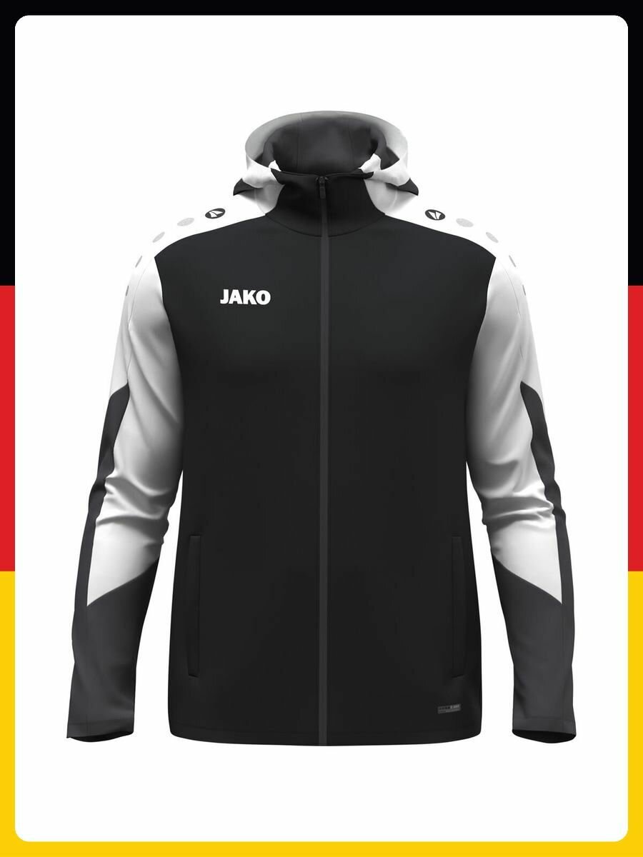 Толстовка спортивная JAKO, размер L, , черный