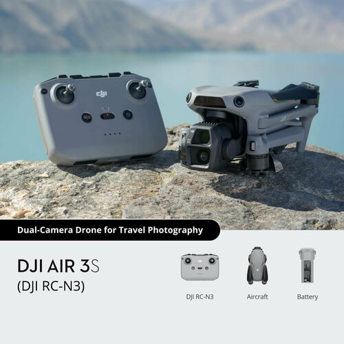 Квадрокоптер DJI Air 3S DJI RC-N3 130000₽