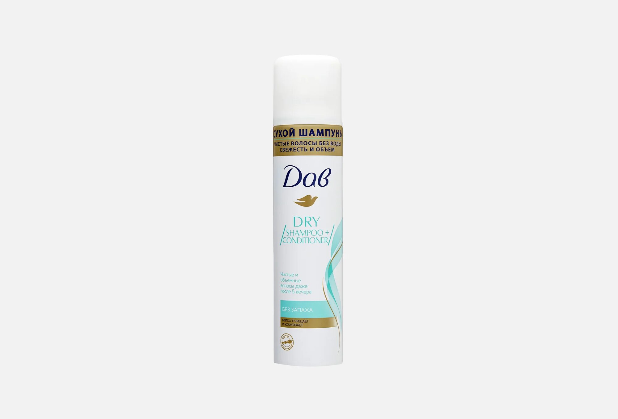 Дав сухой шампунь-кондиционер Dry Shampoo + Conditioner Без запаха