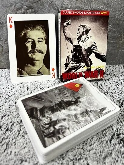 Карты игральные коллекционные 54 шт. Вторая мировая война (World War II)