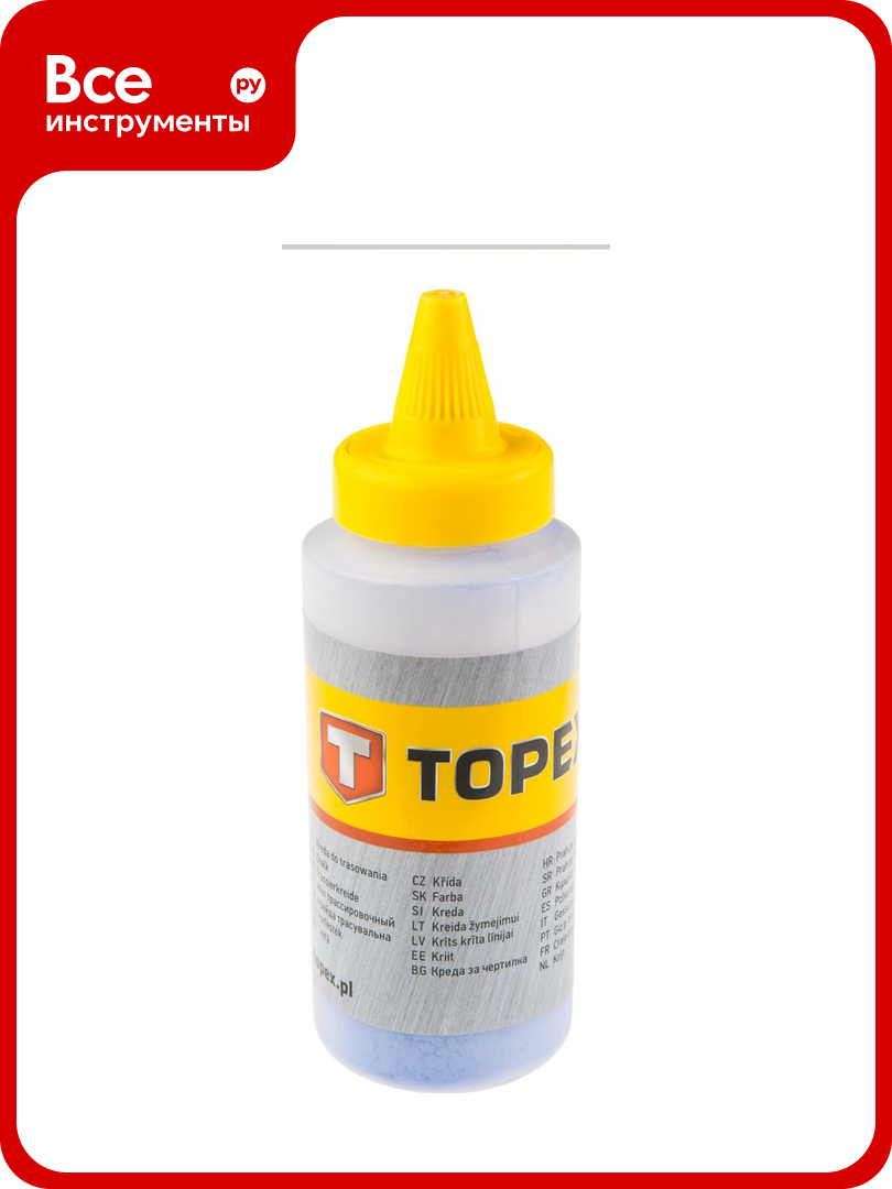 Разметочный мел TOPEX 115 г 30C616