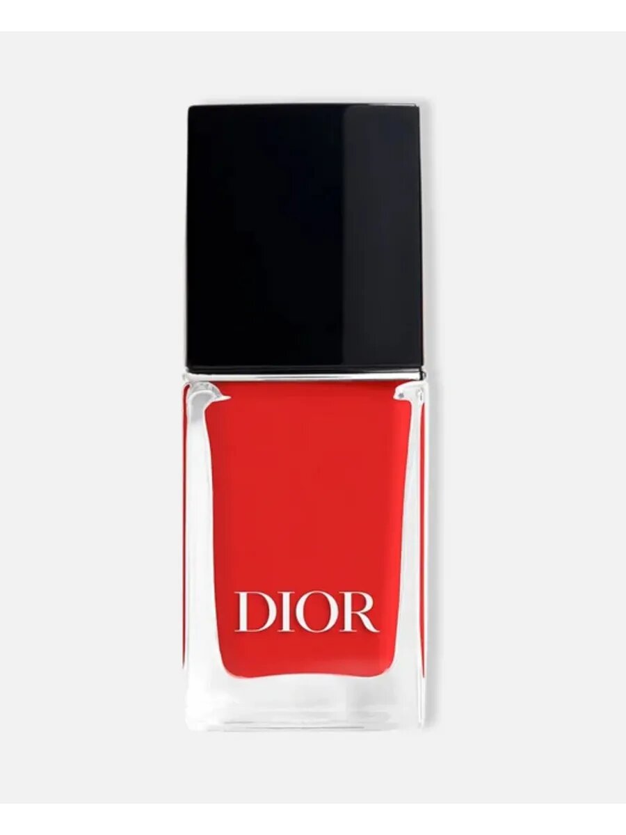 Лак для ногтей DIOR vernis 080, красная улыбка
