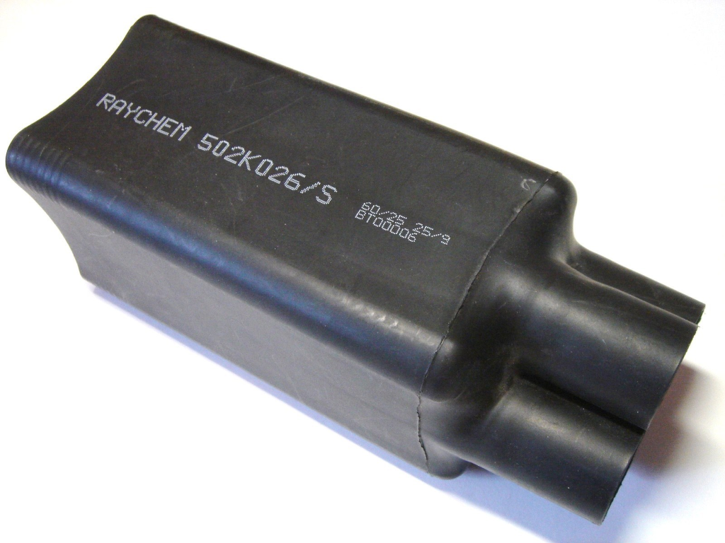 Перчатка термоусаживаемая 502K016 S 1кВ 4х 50 150 кв  мм Raychem