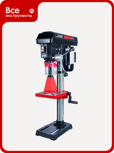 Изображение товара Сверлильный станок JIB DP25016VL 0,55 кВт 230В, Тиски входят в комплект поставки