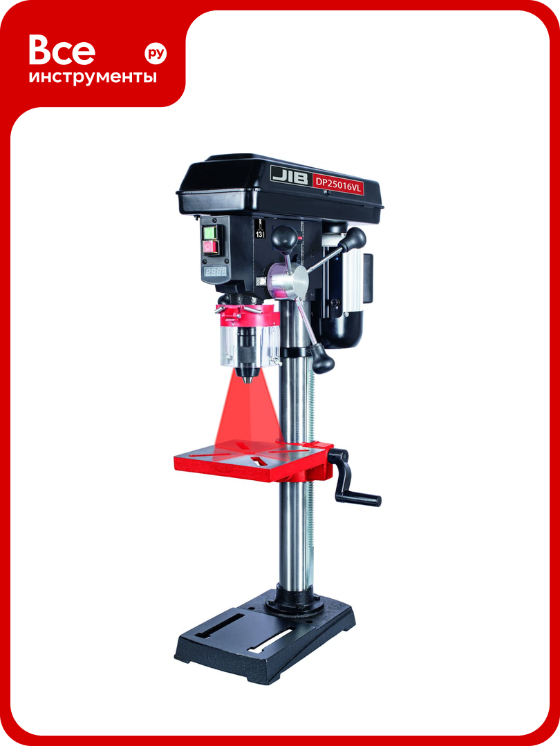 Сверлильный станок JIB DP25016VL 055 кВт 230В 0810020225000