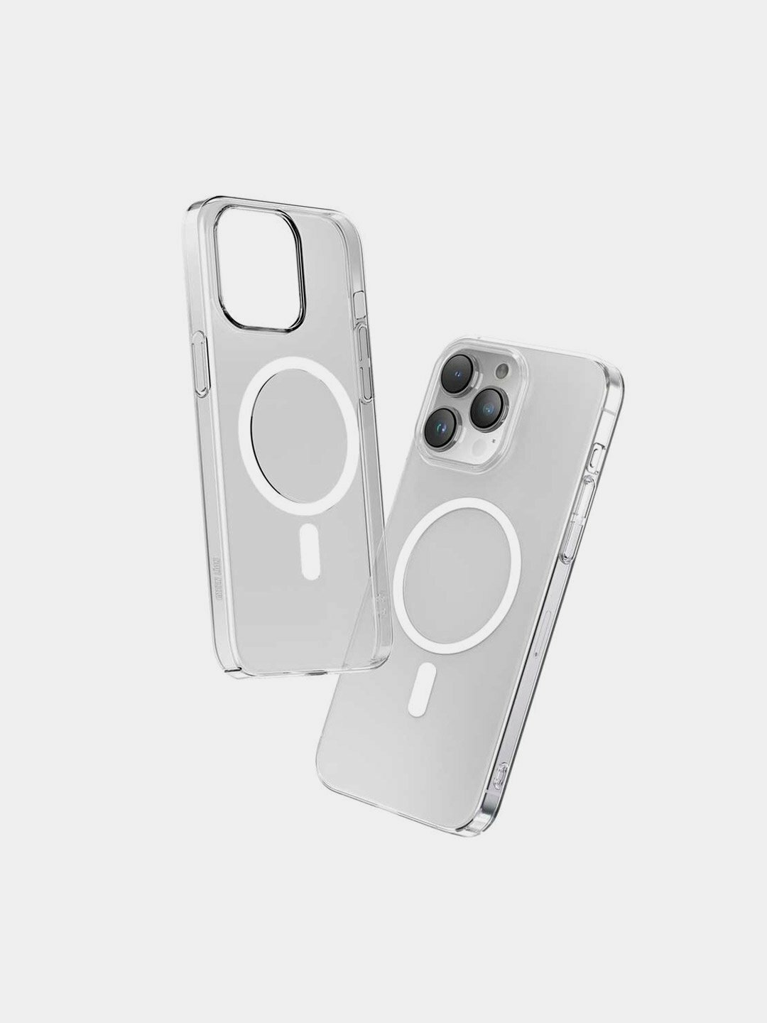 Чехол Keephone, для iPhone 16 Pro Max, прозрачный, MagSafe, противоударный