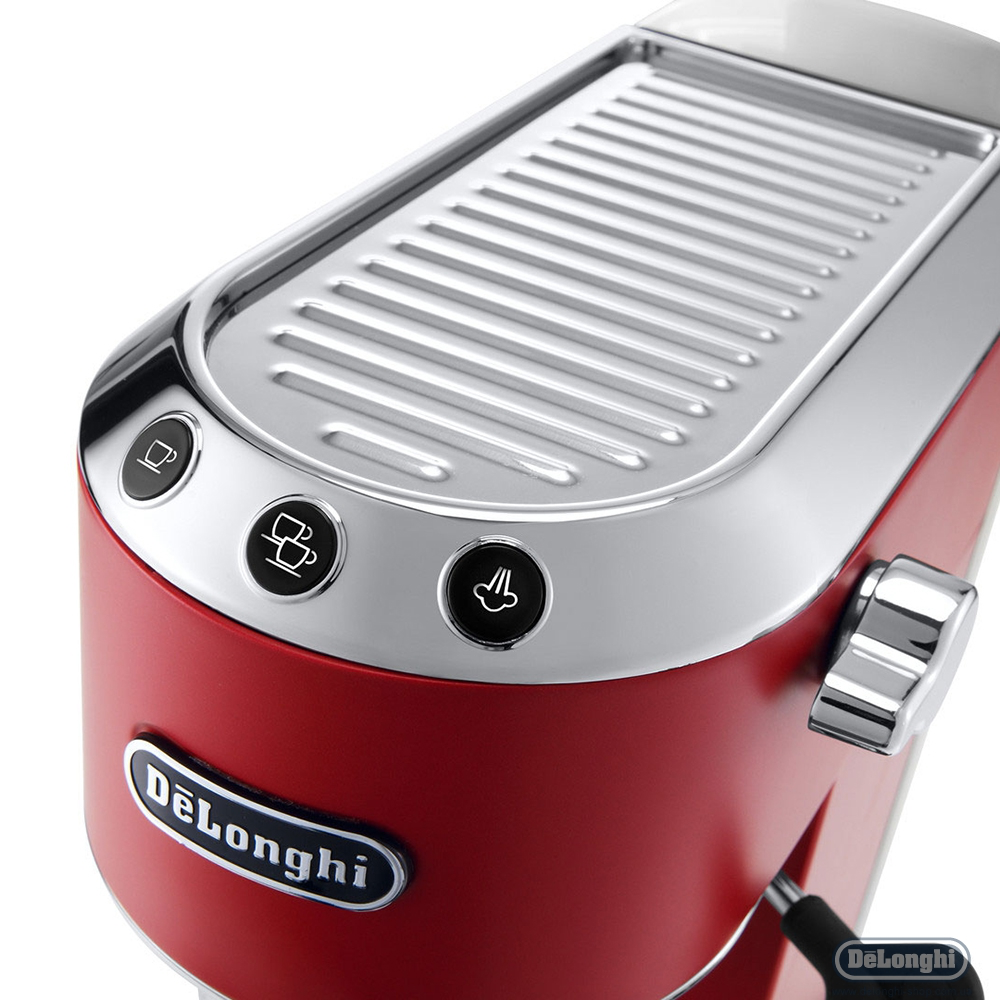 Рожковая кофеварка "DeLonghi" EC685R, 15 Бар, для эспрессо, американо, лунго, металл — фото 1