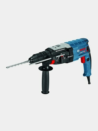 Перфоратор Bosch GBH 2-28, 880 Вт, SDS-Plus, ударная дрель, для бетона, мощный электроинструмент — фото 1