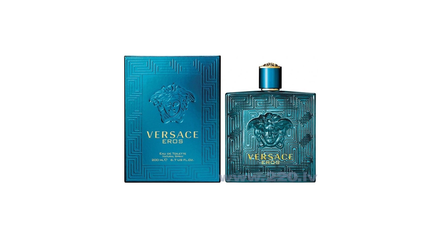 Туалетная вода Versace Eros, для мужчин, фужерный аромат, 200 мл