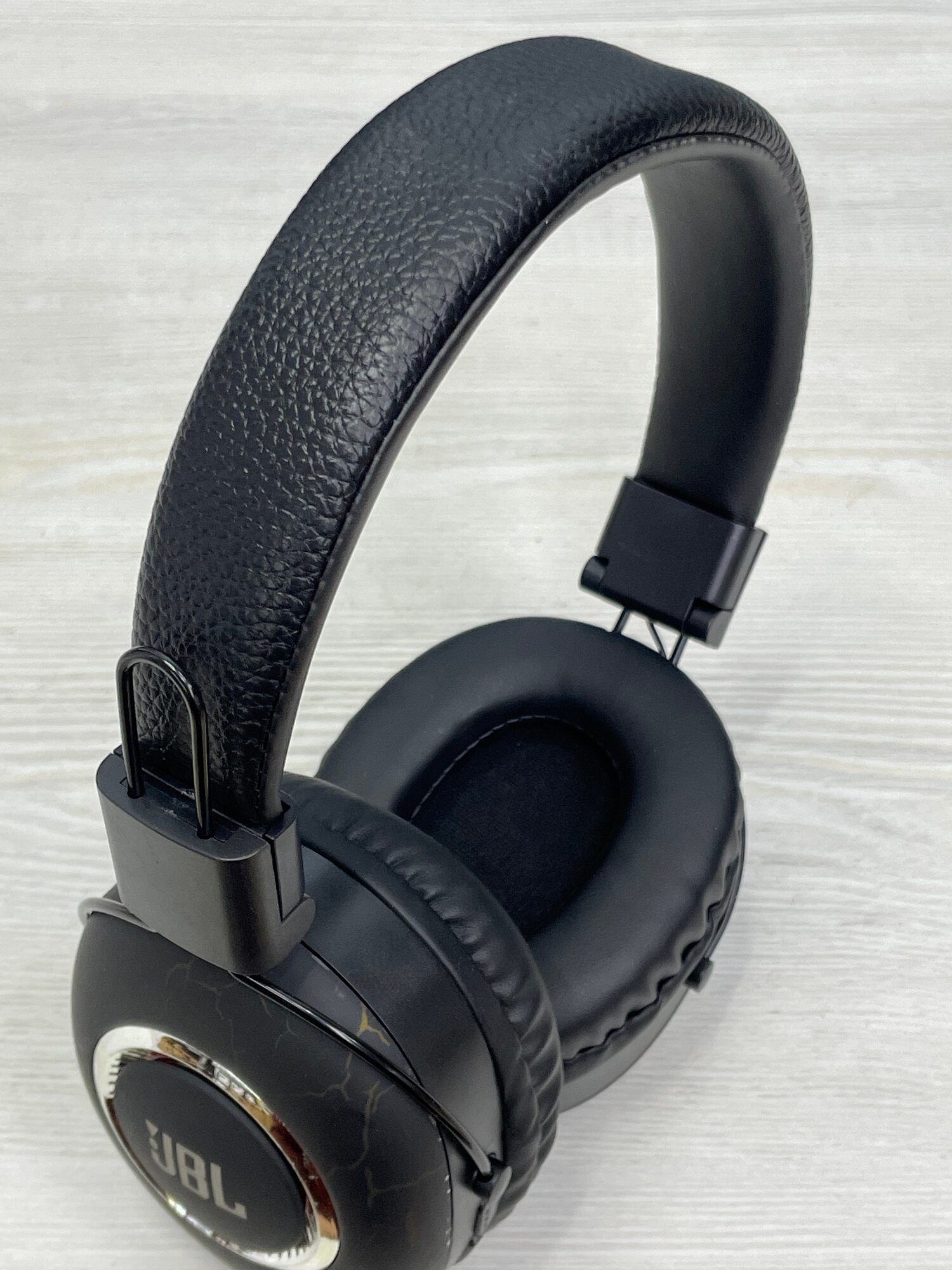 JBL HARMAN Org. кожа наушники, black/brown чистый бас, без проводов, Bluetooth 5.4, ANC, PURE BASS SOUND