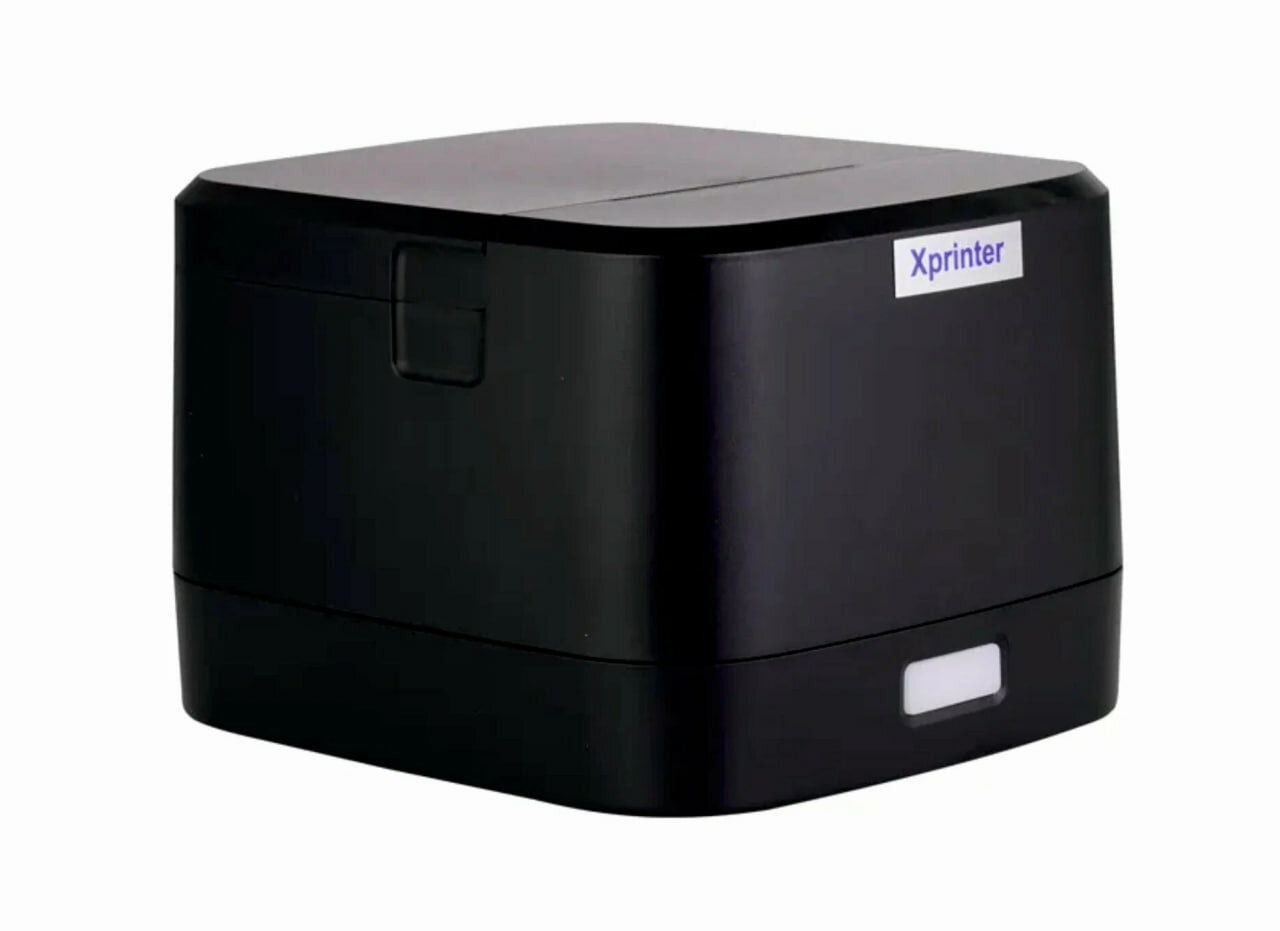 Термопринтер Xprinter XP-58II, для квитанций и POS, 203 точки на дюйм, черный