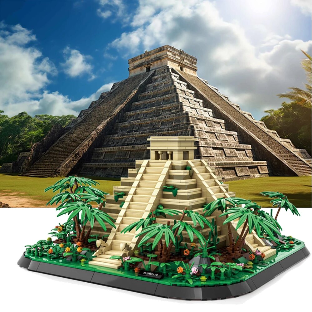 Эль-Кастильо-Кукулькан, Мексика 7 лет катта болар хун lego kanstruktor