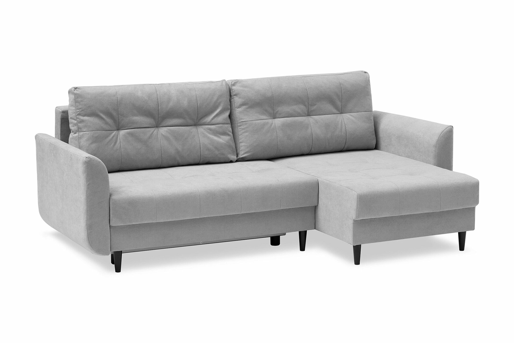 Диван угловой Остин, светло-серый