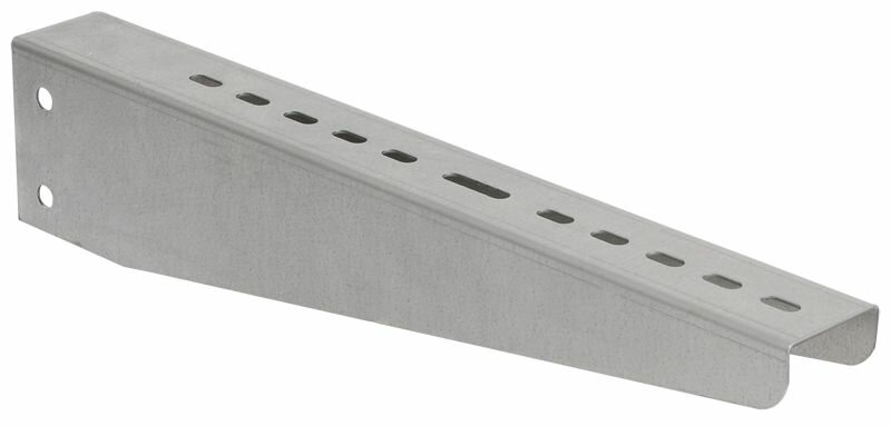 Кронштейн кабельных лотков IEK 300 мм оцинкованная сталь перфорированный