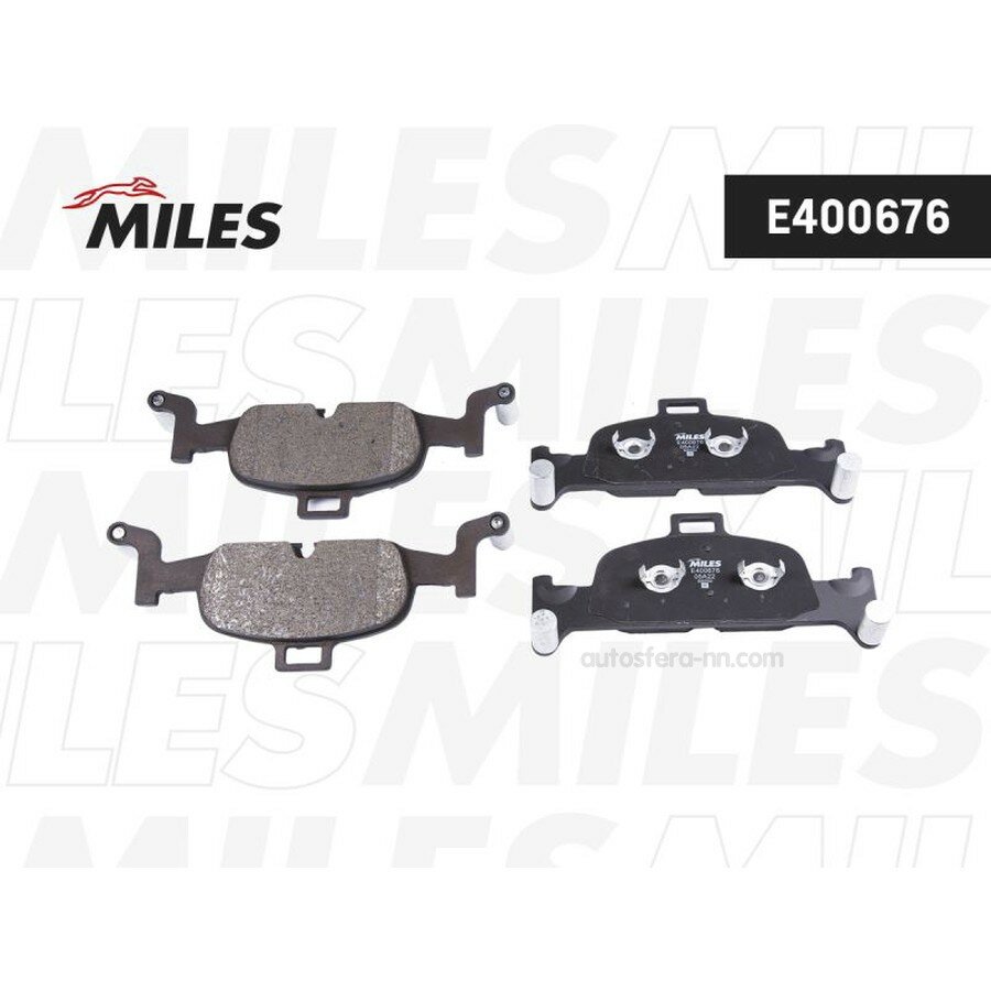 MILES E400676 Колодки тормозные AUDI A4 15-/A5/Q5 16- пер. LowMetallic