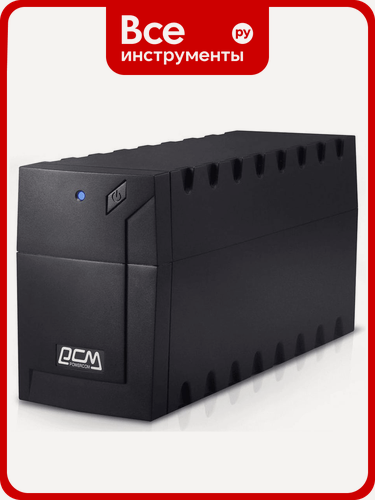 Изображение товара Источник бесперебойного питания Powercom Raptor, Line-Interactive, 800VA/480W, Tower, Schuko RPT-800A EURO с защитой