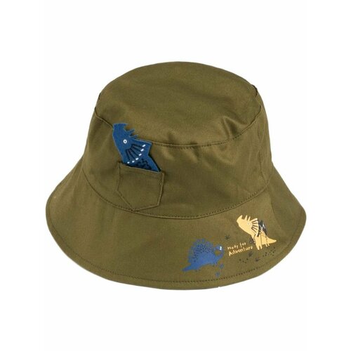 фото Панама mothercare bucket hat для мальчиков, размер 46/54, зеленый