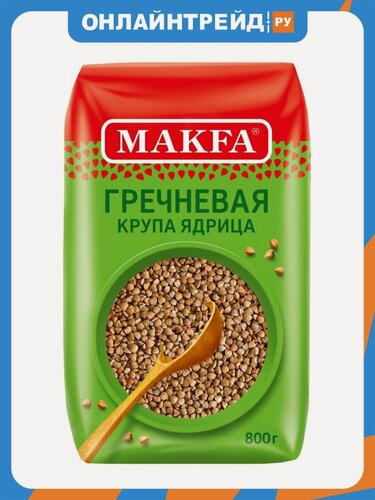 Изображение товара Крупа гречневая Makfa быстроразваривающаяся 800 г