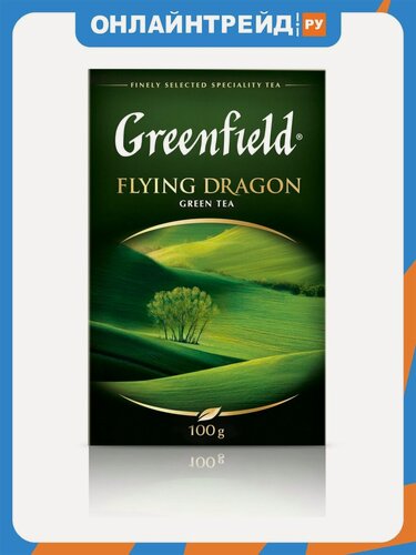 Изображение товара Чай Greenfield Flying Dragon 100 г, листовой зеленый