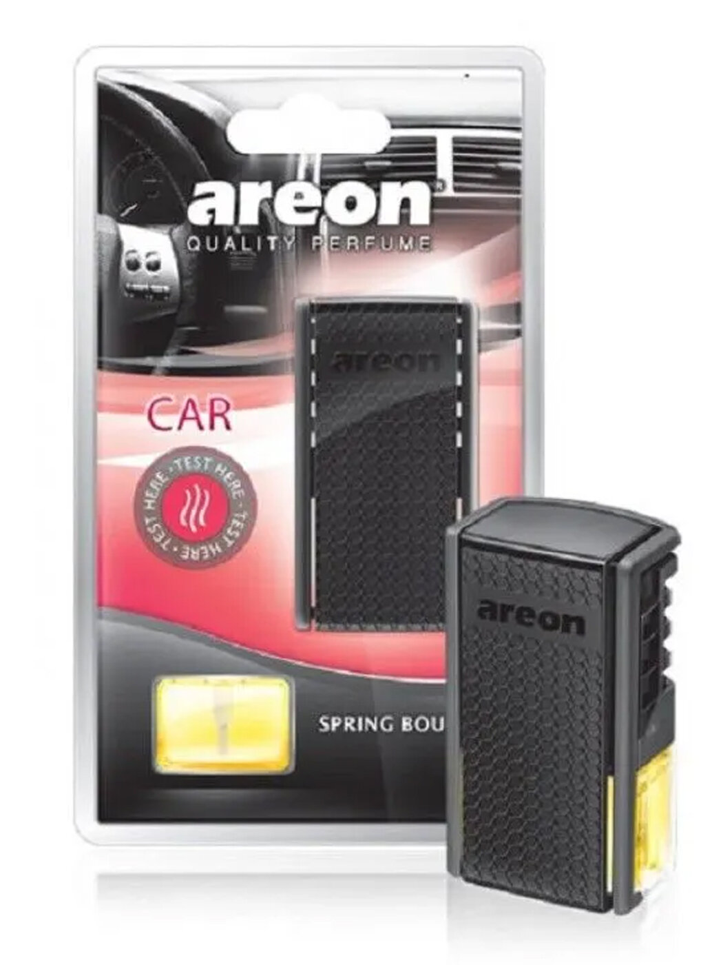 Ароматизатор для автомобиля на дефлектор 2 шт AREON Spring Bouquet (Цветочный Букет), набор ароматизаторов для автомобиля Ареон / автопарфюм / освежитель воздуха