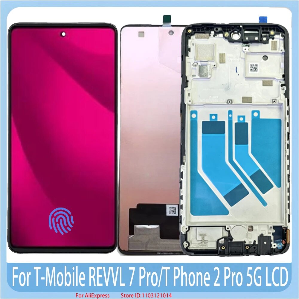 AMOLED дисплей LCD No Frame для T-Mobile REVVL 7 Pro
