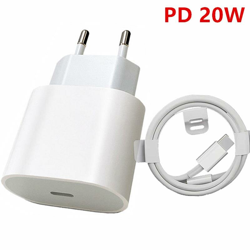 PD 20W USB Type C зарядное устройство Quick Charge 3.0 4.0 зарядное устройство адаптер для iPhone 14 13 12 11 pro Max Samsung Xiaomi кабель для быстрой зарядки