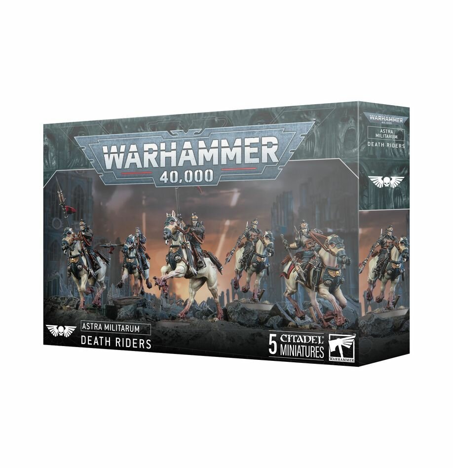 Набор миниатюр Warhammer 40000 Astra Militarum Death Riders