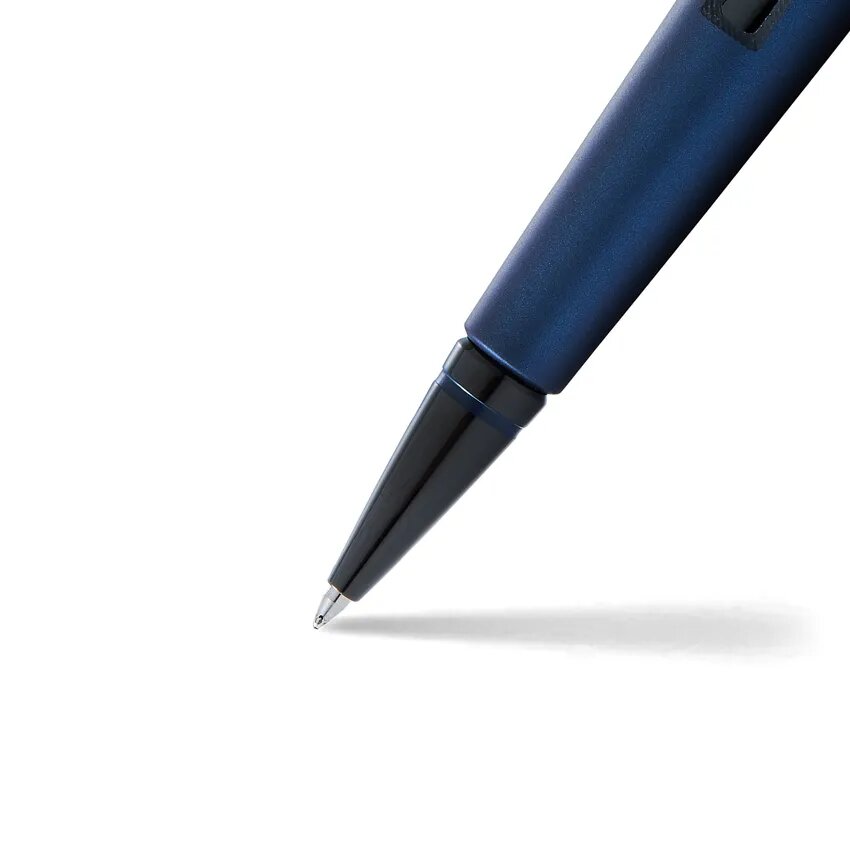 Ручка-роллер Cross Edge Matte Blue Lacquer синяя Mblack (AT0555-12) — фото 1