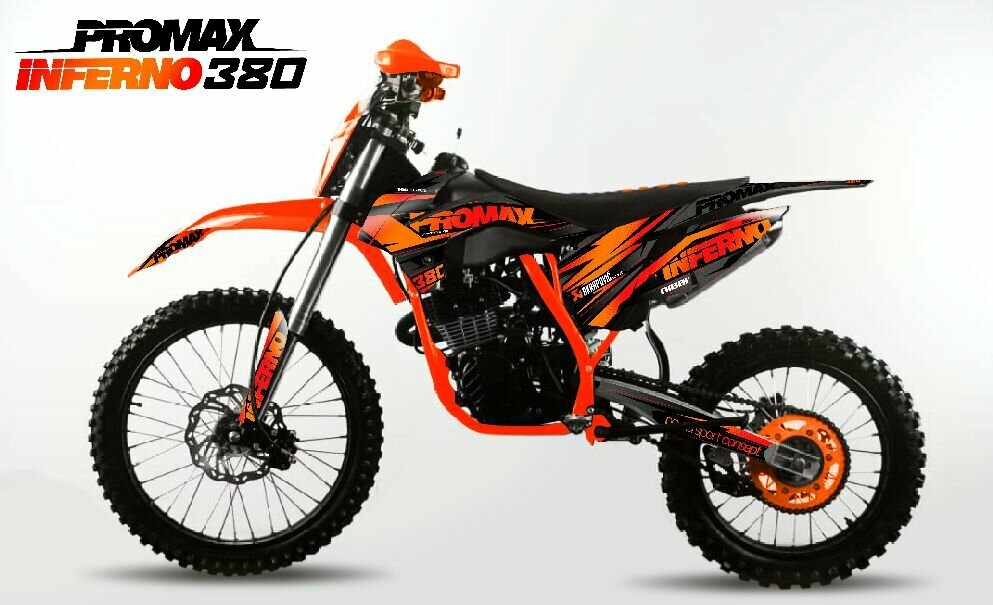 Кроссовый Эндуро PROMAX INFERNO 380 (4 valves 5 gears)