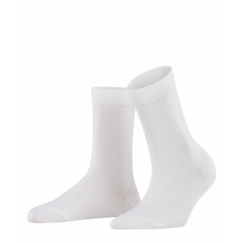 фото Носки falke cotton touch, размер 39-42, белый