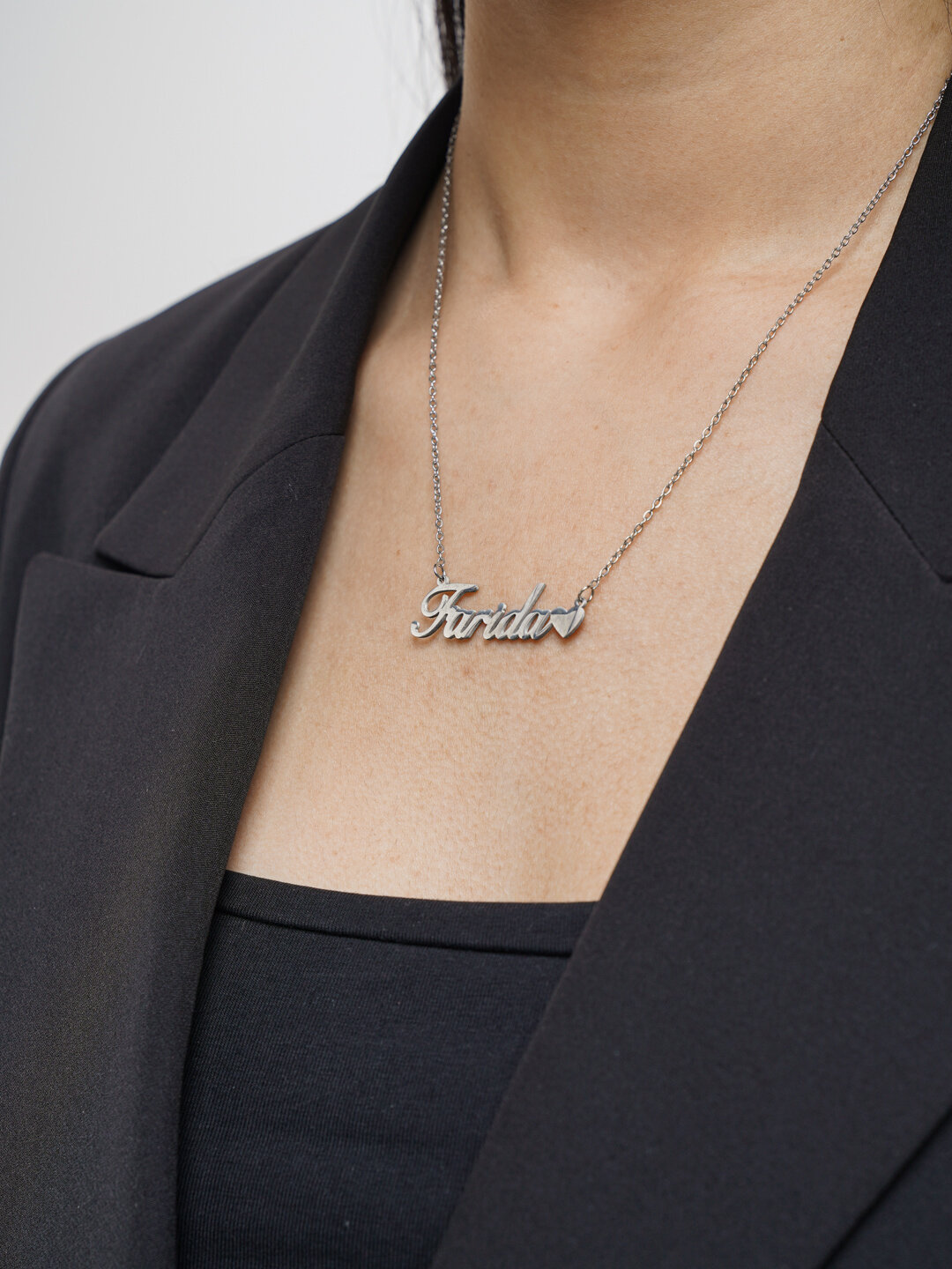 Цепь, 1 шт., длина 50 см, серебряный — фото 1