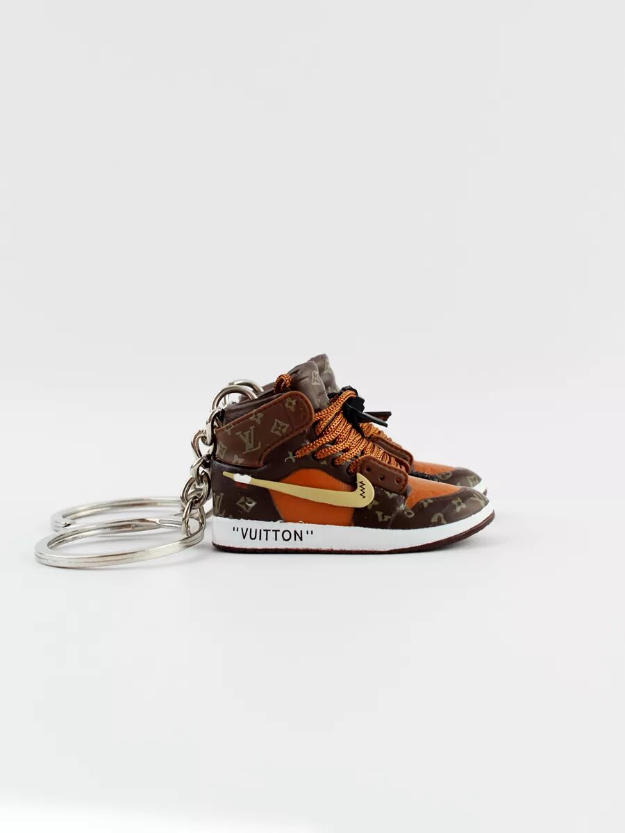 Брелок, 2 шт., коричневый — фото 1